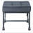 Grey and Sandy Grey Rectangle Ottoman
