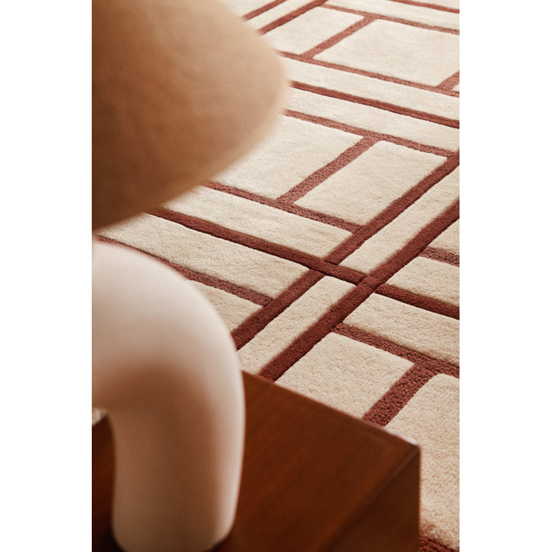 Eclisse, Rectangle 5'7" x 7'10", Brick