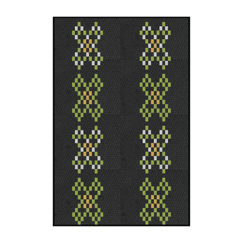 Rosner Geometric Indoor Rug, Rectangle 7' x 9'