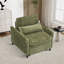 Chaise d'appoint convertible rembourrée en velours côtelé-1488344168