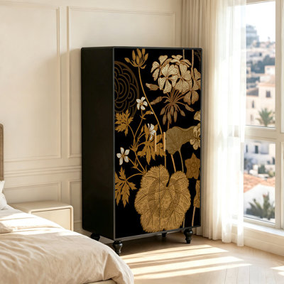 Armoire décorative française à double porte