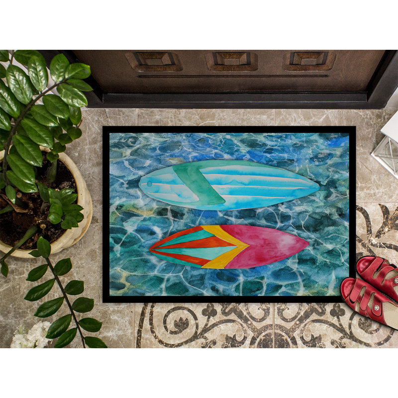 Non-Slip Outdoor Doormat, 27" W x 18" L 