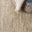 Tapis ivoire clair en jute tissé à la main Pata-1426339904