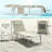 Folding Chaise Lounge Chair Tanning Chair-1409852595-1409852592