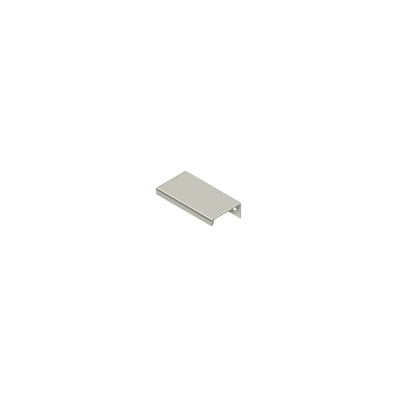 Deltana MP21516U15 2-1/2" Center To Center Modern Cabinet Angle Pull Brushed Nickel