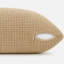 Ensemble de 2 housses de coussin Coco en tissu gaufré, 50 x 50 cm, couleur latte-136196553