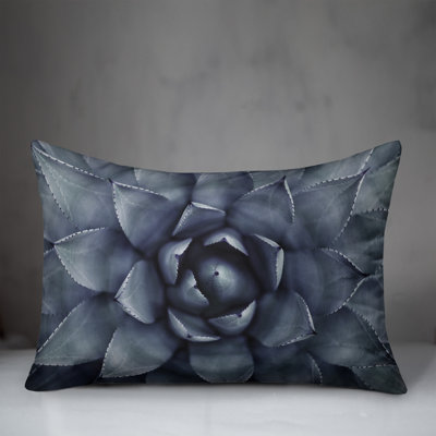 Floral Outdoor Reversible Throw Pillow