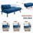 71'' Convertible Folding Modern Sofa Bed with Adjustable Armrest-694387968-712096113