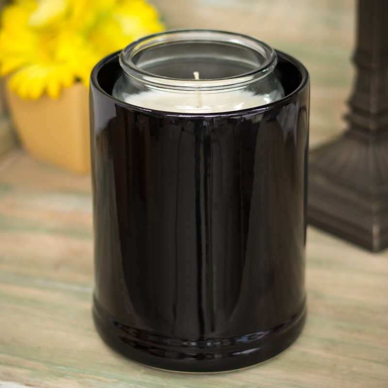 8'' H Ceramic Tabletop Wax Warmer, Black