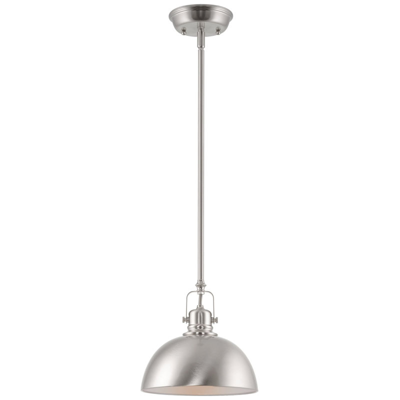Tazewell 1 - Light Single Pendant, Brushed Nickel