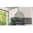 High Profile Embossed Holly Pattern Wreath Hanger-1117028523