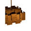 Andromedae 8 - Light Brass Pendant