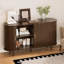 Armoire de rangement 55 po avec portes coulissantes et tablettes réglables-128981382-128981384