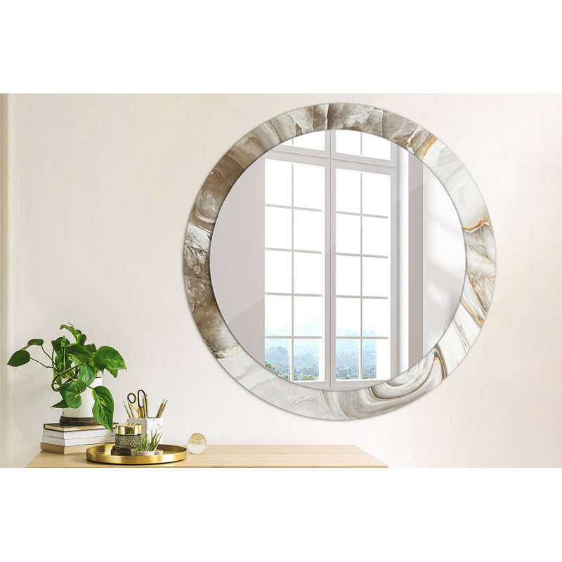 Huldar Glass Flat Wall Mirror