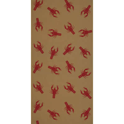 Rouleau de table en papier kraft Crawfish