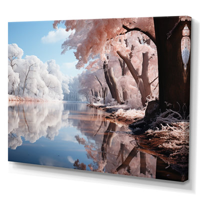 Winter Reverie Landscape IV, reproduction d'art sur toile