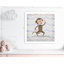 Adhésif décoratif «Pink Monkey Time»-47482795-47831913