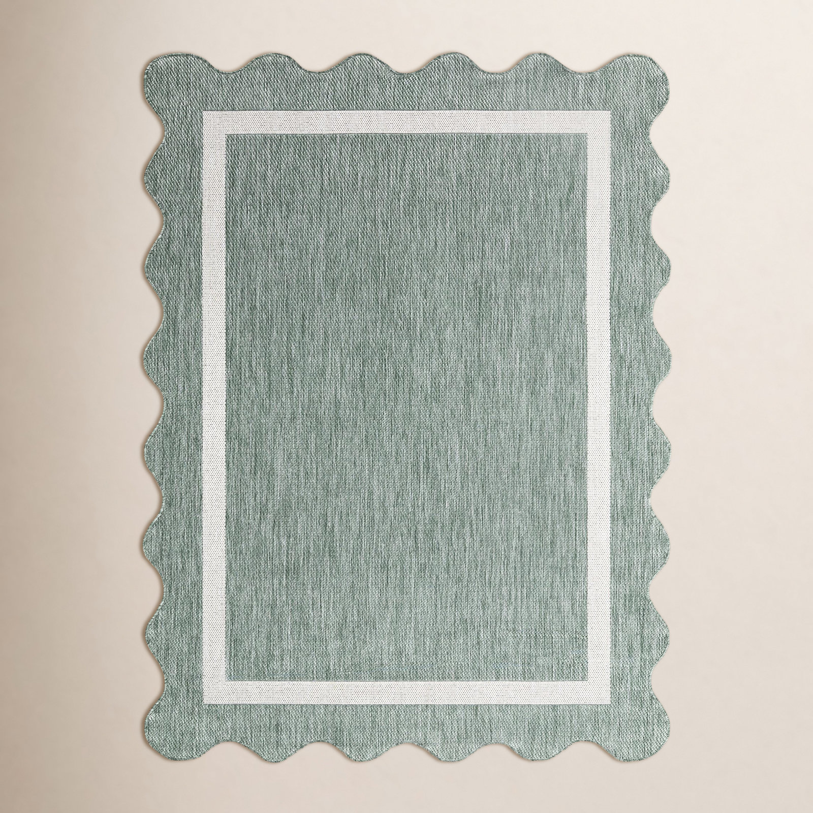 Skiles Flatweave Outdoor Rug, Rectangle 6'6.7" x 9'0.3"