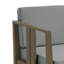 Ensemble de patio d'extérieur pour deux personnes en teck Junco avec coussins et table d'appoint-2002045957-2002045961