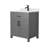 Beckett 30" Freestanding Single Bathroom Vanity with Cultured Marble Top-61870898-61870900-61870902