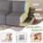 Modern Loveseat Sofa For Living Room, 87-Inch Corduroy Sofa, Spring Cushions, Solid Wood Frame, Easy Assembly For Small Spaces - Gray-598095328