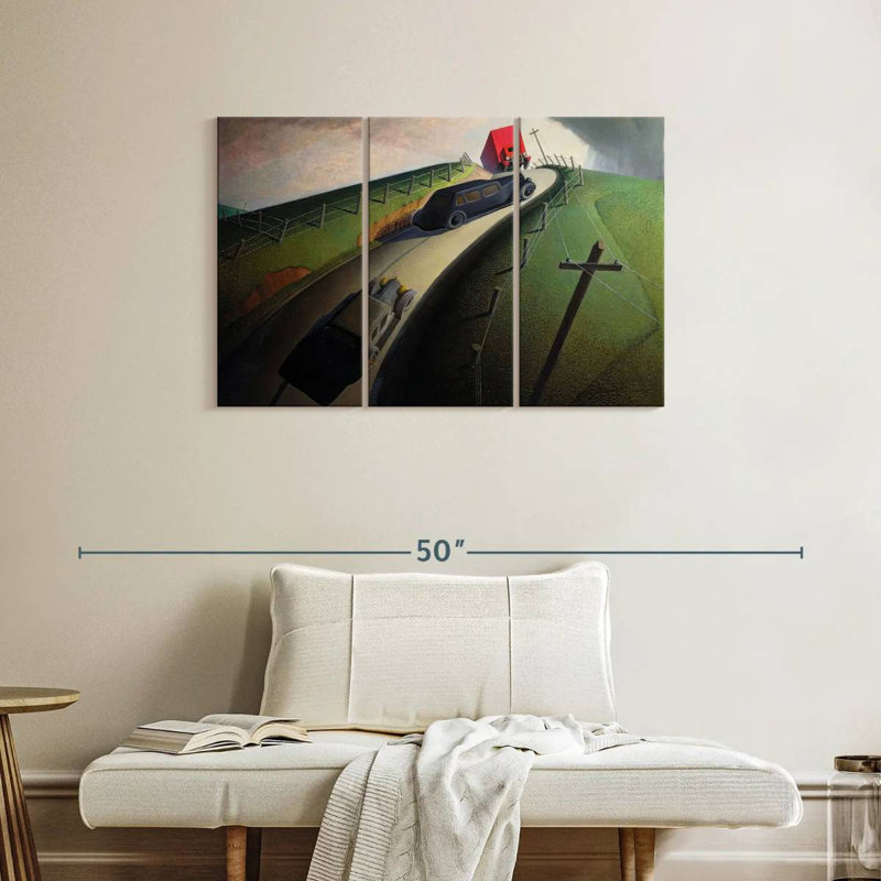 Alvord Death On The Ridge Road, 24" H x 38" W