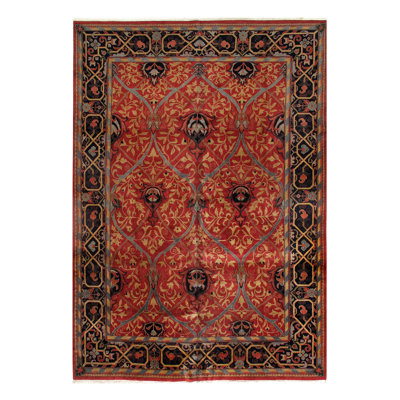 Tapis rouge 9 pi 9 po x 13 pi 9 po Cozma