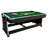Rack Triad 7-foot 3-in-1 Multi Game Swivel Billiard/pool Table (green Felt With Black Body)