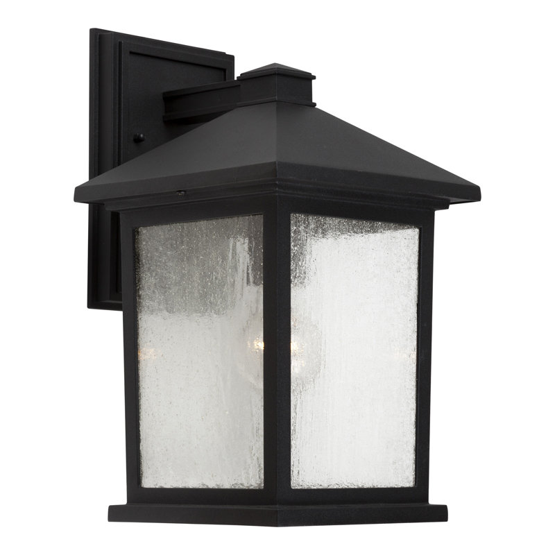 Lanterne murale d’extérieur Jaydon, H 10,5 po x l 6 po x P 7 po
