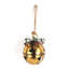 Assortiment de clochettes de Noël suspendues surdimensionnées en métal antique-91992052