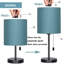 Lampe de table noire 16,3 po Federigo-1989611022