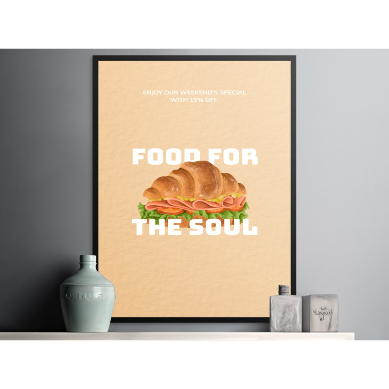 Kitchen Food Art Matte Poster, 24x36