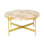 Debrah Modern Burl Wood Handcrafted Coffee Table