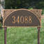 Dragonfly 1-Line Lawn Address Sign-471971188-471971186