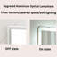 Miroir rectangulaire horizontal et vertical