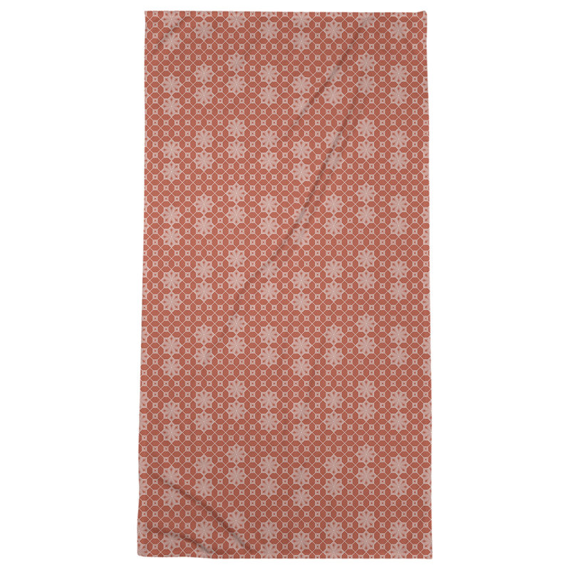 Katelyn Elizabeth Cotton Blend Bath Towel, Red