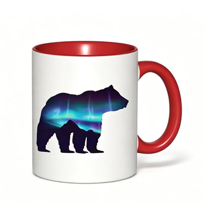 polar bear Ceramic Coffee Mug Coffee Cup Tea Mug Halloween Gift Home can hold Tea Milk Water at home a fun present for Halloween.