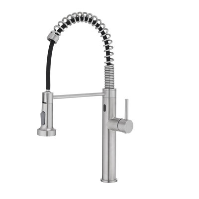 Automatic Touchless Faucet Stainless Steel Modern Convenience For Kitchen Use