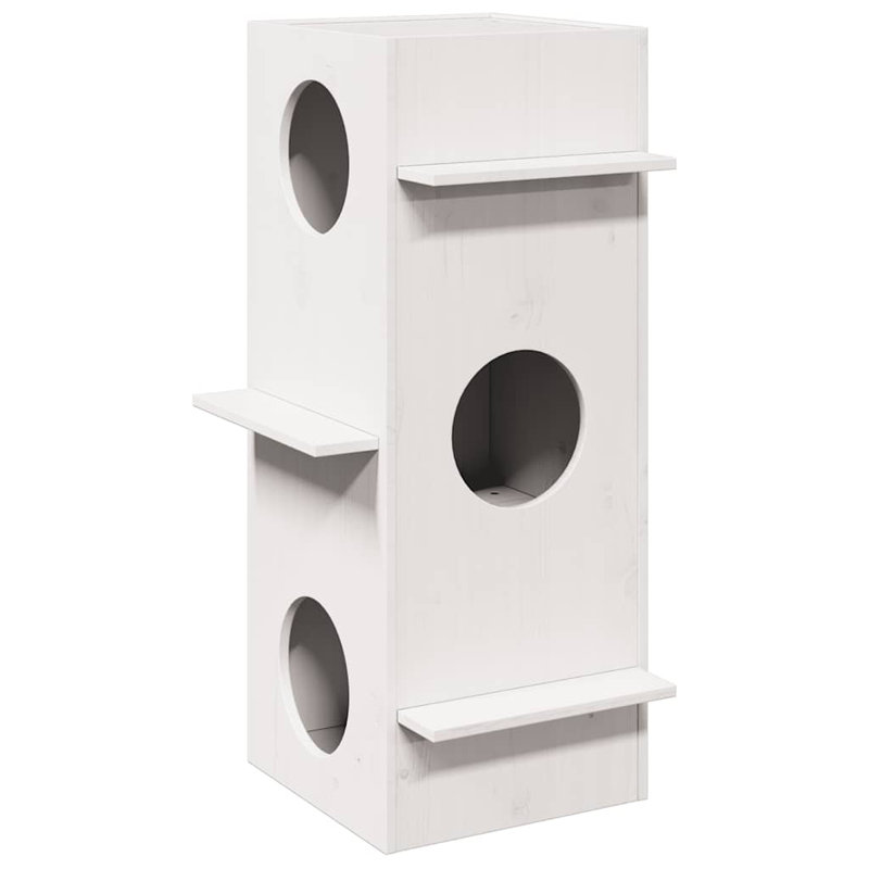 90cm H Cat Tree, White