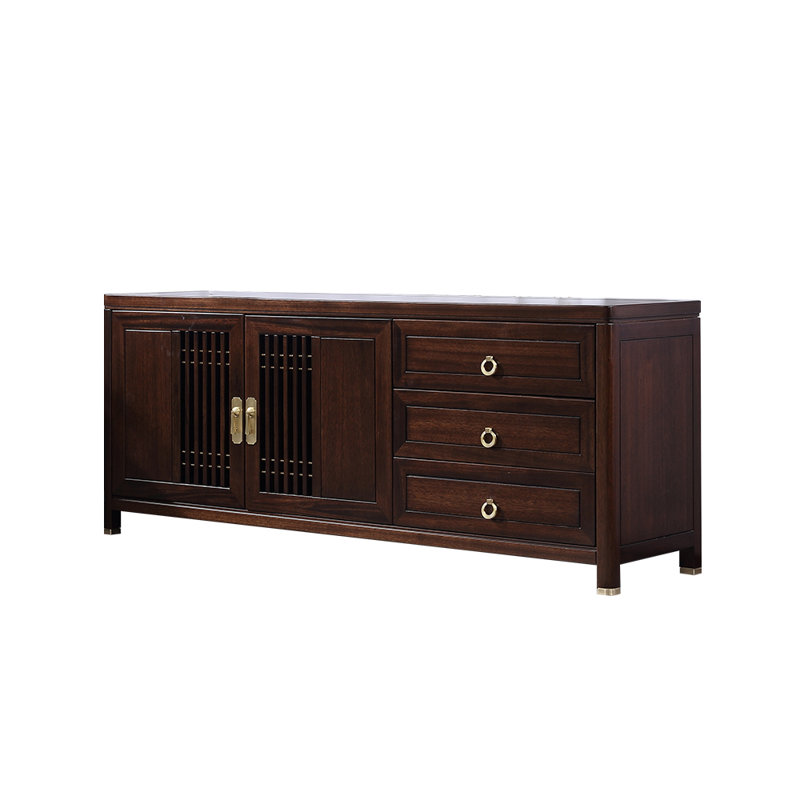 Crédence de rangement pour tout meuble télé en bois massif 62,99 W All