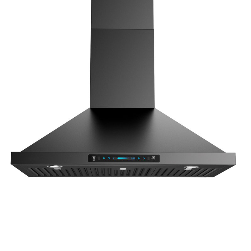 30 In. 900 CFM Convertible Wall Mount Range Hood In Stainless Steel With 4-Speed, Gesture And Remote Control, 30"