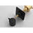 3/4" Cast Metal Volume Control Valve - Matte Black Brass, Extra High Flow Master Shower With Adjustable Handle For Precise Temperature In Black, Water And