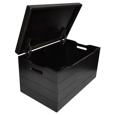 Palmer Oak Blanket Chest, Onyx Stain, 42 Inches