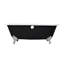 Baignoire sur pattes ovale en fonte à double extrémité de 66 po Kingston Eden Aqua Eden (sans perçage de robinet)-34130790