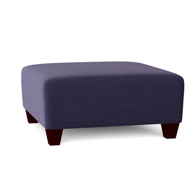 Andrighetti Upholstered Ottoman, Oscar Amethyst