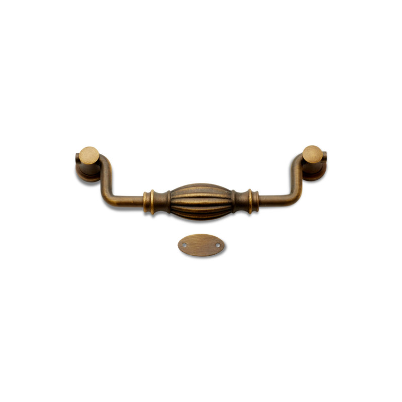 CP Series 5" Center to Center Drop Handle, Antique English