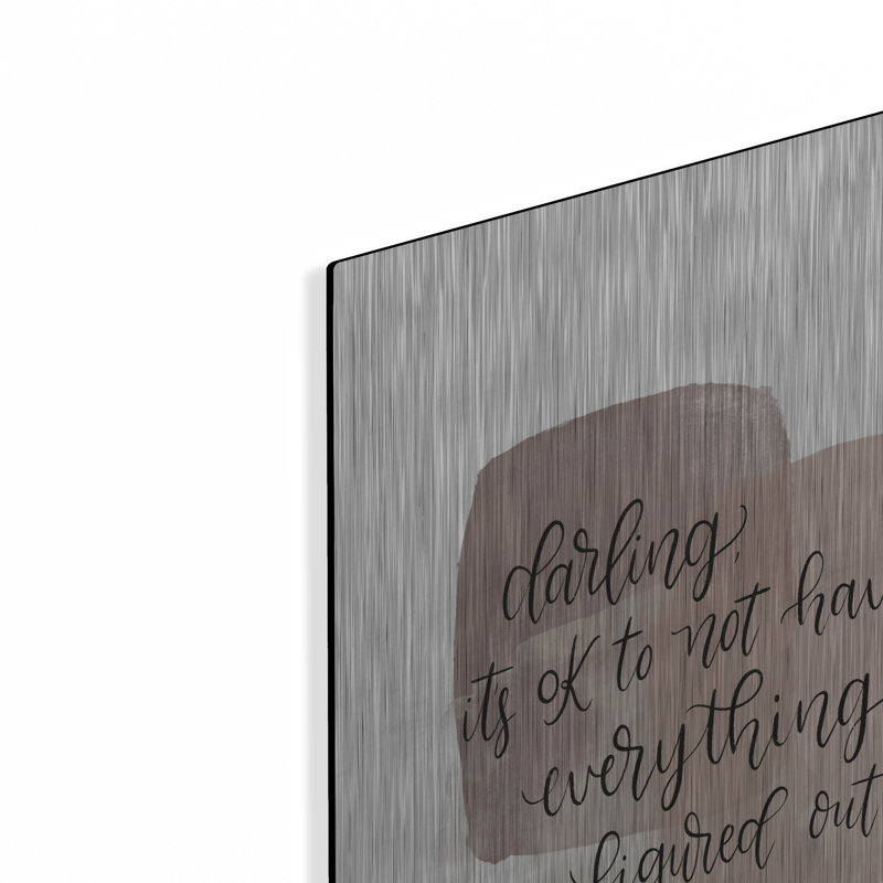 It's Ok' by Imperfect Dust, Metal Wall Art, 24" H x 16" W