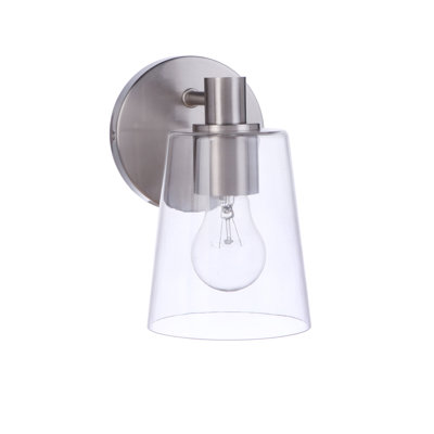 Alaoui Nickel Armed Sconce