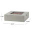 Foyer carré 31 po - 40 000 BTU-945094677