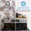 Magnetic Stove Top Shelf For 30" Stoves, Over Oven Shelf Above With Bamboo Spice Rack Organizer, Heat-Resistant, Space-Saving Solution For Kitchen Storage